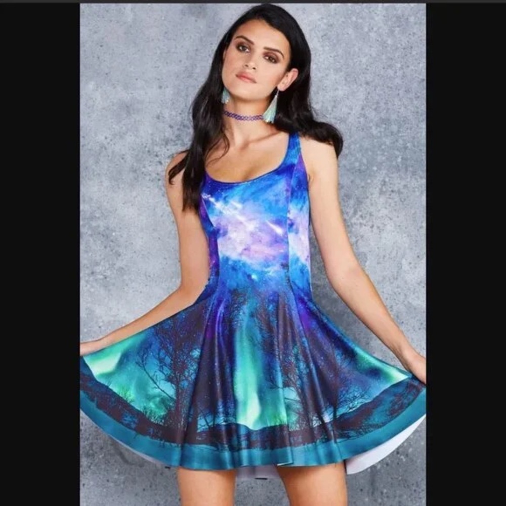 BlackMilk Australia aurora borealis dress 🦄rare!🦄